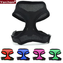 Load image into Gallery viewer, Dog Harness Vest Adjustable Soft Breathable Dog Harness Nylon Mesh Vest Harness for Dogs Puppy Collar Cat Pet Dog Chest Strap