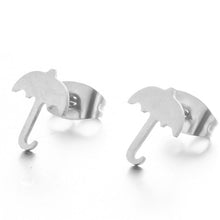 Load image into Gallery viewer, new fashion gothic Animal Heart Leaf Cat Flower Star stud earrings christmas gold Earrings for Women set Gift accessories 2019