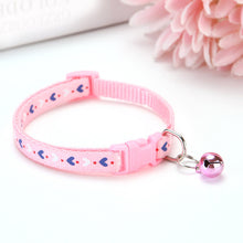 Load image into Gallery viewer, 2019 Cat Dog Collar With Bell Camo Camouflage Printed Neck Strap Polyester Adjustable Puppy Animal Dog Leash Safety Dog Supplies