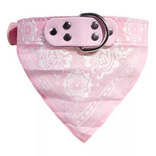 Load image into Gallery viewer, SUPREPET Cute Adjustable Small Dog Collars Puppy Pet Slobber Towel Outdoor Cat Collar Print Scarf Design Dog Collar Neckerchief