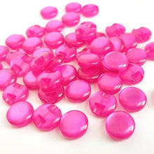 Load image into Gallery viewer, HL 12MM 30/50/100pcs Lots Colors Cat Eye Resin Shirt Buttons Pearl Garment Sewing Accessories DIY Crafts