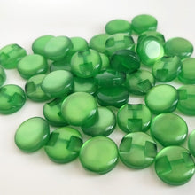 Load image into Gallery viewer, HL 12MM 30/50/100pcs Lots Colors Cat Eye Resin Shirt Buttons Pearl Garment Sewing Accessories DIY Crafts