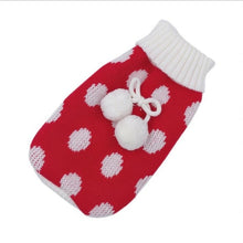 Load image into Gallery viewer, Winter Cartoon Cat Clothes Warm Christmas Cat Sweater For Small Dogs Clothes Pet Clothing Dog Coat Jacket Kitty Ropa Para Perros