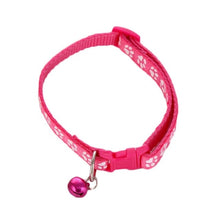 Load image into Gallery viewer, 2019 Cat Dog Collar With Bell Camo Camouflage Printed Neck Strap Polyester Adjustable Puppy Animal Dog Leash Safety Dog Supplies