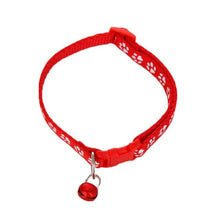 Load image into Gallery viewer, 2019 Cat Dog Collar With Bell Camo Camouflage Printed Neck Strap Polyester Adjustable Puppy Animal Dog Leash Safety Dog Supplies