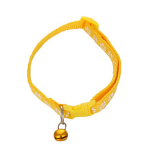 Load image into Gallery viewer, 2019 Cat Dog Collar With Bell Camo Camouflage Printed Neck Strap Polyester Adjustable Puppy Animal Dog Leash Safety Dog Supplies