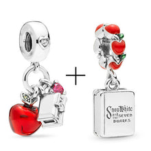Load image into Gallery viewer, 2Pcs/lot Special Offer Red Lucky Cat & Mickey Beads Charms Fit Pandora Bracelet & Necklaces For Women Jewelry Making Accessories