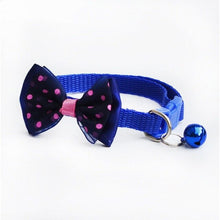 Load image into Gallery viewer, 1Pc New Fashion Adjustable Puppy Kitten Dog Cat Pet Bow Tie With Bell Necktie Collar Lovely Pets Grooming Accessories