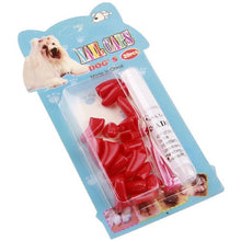 Load image into Gallery viewer, 20 Pcs Silicone Soft Cat Dog Nail Caps Cat Paw Care Pet Nail Protector Cat Nail Cover Paws Protection Pet Accessories Free Glue