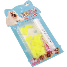 Load image into Gallery viewer, 20 Pcs Silicone Soft Cat Dog Nail Caps Cat Paw Care Pet Nail Protector Cat Nail Cover Paws Protection Pet Accessories Free Glue