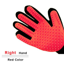 Load image into Gallery viewer, Deshedding Brush Cat Grooming Glove Touch Pet Dog Back Massage Gentle Efficient Fur Washing Bathing Comb Pet Cleaning Brush