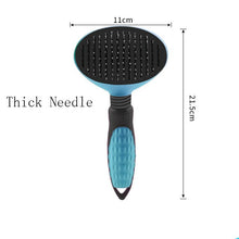 Load image into Gallery viewer, Handle Shedding Pet Dog Cat Auto Hair Brush Fur Grooming Trimmer Comb Pet Slicker Brush Cheap Pet Products Dog Accessories