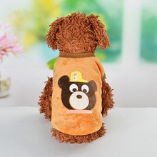 Load image into Gallery viewer, Pet Costume New Born Puppy Dog Cat Clothes Winter Warm Fleece Cat Cartoon Vest Hoodies Doggie Small Animals Christams Clothing