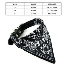 Load image into Gallery viewer, Dog Bandana Collar Scarf Dog Accessories Scarf Plaid Cotton Dog Pet Bandana Puppy Triangular Bandage Chihuahua Pets Collars Cats