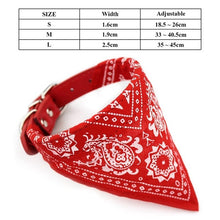 Load image into Gallery viewer, Dog Bandana Collar Scarf Dog Accessories Scarf Plaid Cotton Dog Pet Bandana Puppy Triangular Bandage Chihuahua Pets Collars Cats