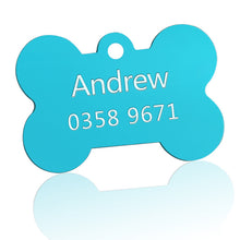 Load image into Gallery viewer, Customized Dogs Collars Harnesses Dog Sheet Personalized Dogs ID Tag Cats Collar Dog Name Phone Pet Product3