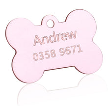 Load image into Gallery viewer, Customized Dogs Collars Harnesses Dog Sheet Personalized Dogs ID Tag Cats Collar Dog Name Phone Pet Product3