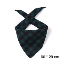 Load image into Gallery viewer, Dog Bandana Collar Scarf Dog Accessories Scarf Plaid Cotton Dog Pet Bandana Puppy Triangular Bandage Chihuahua Pets Collars Cats