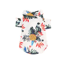 Load image into Gallery viewer, Pet Cat Clothing Summer Shirt Floral Vest Dog Clothes For Small Medium Dogs Chihuahua French Bulldog Hawaiian Style Beach Outfit