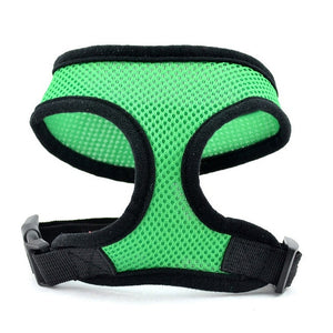 Dog Harness Vest Adjustable Soft Breathable Dog Harness Nylon Mesh Vest Harness for Dogs Puppy Collar Cat Pet Dog Chest Strap