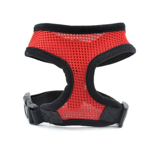 Dog Harness Vest Adjustable Soft Breathable Dog Harness Nylon Mesh Vest Harness for Dogs Puppy Collar Cat Pet Dog Chest Strap