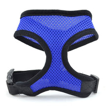 Load image into Gallery viewer, Dog Harness Vest Adjustable Soft Breathable Dog Harness Nylon Mesh Vest Harness for Dogs Puppy Collar Cat Pet Dog Chest Strap
