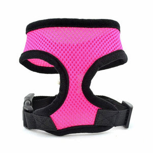 Dog Harness Vest Adjustable Soft Breathable Dog Harness Nylon Mesh Vest Harness for Dogs Puppy Collar Cat Pet Dog Chest Strap