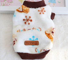 Load image into Gallery viewer, Snowflake Rabbit Radish Cotton Clothing For Dogs Clothes Pet Puppy Cat Dog Vest Shirt Dog Clothes Bunny Chihuahua
