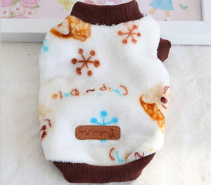 Snowflake Rabbit Radish Cotton Clothing For Dogs Clothes Pet Puppy Cat Dog Vest Shirt Dog Clothes Bunny Chihuahua