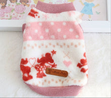 Load image into Gallery viewer, Snowflake Rabbit Radish Cotton Clothing For Dogs Clothes Pet Puppy Cat Dog Vest Shirt Dog Clothes Bunny Chihuahua
