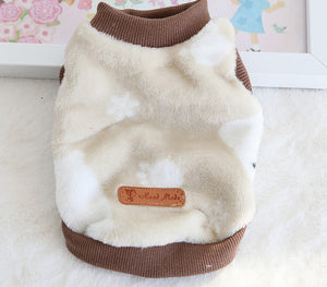 Snowflake Rabbit Radish Cotton Clothing For Dogs Clothes Pet Puppy Cat Dog Vest Shirt Dog Clothes Bunny Chihuahua