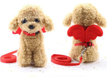 Load image into Gallery viewer, Lovely Dog Leash Harness Small Dog Pet Harness and Leash Set Outdoor Puppy Cat Vest Harness Collar For Chihuahua Pug Bulldog
