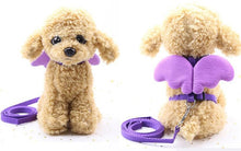 Load image into Gallery viewer, Lovely Dog Leash Harness Small Dog Pet Harness and Leash Set Outdoor Puppy Cat Vest Harness Collar For Chihuahua Pug Bulldog
