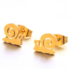 Load image into Gallery viewer, new fashion gothic Animal Heart Leaf Cat Flower Star stud earrings christmas gold Earrings for Women set Gift accessories 2019
