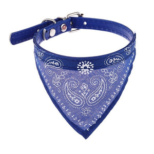 2019 New Fahsion Small Dog Scarf Adjustable Pet Cat Collars Scarf Neckerchief Necklace   Pet Accessories