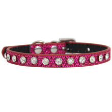 Load image into Gallery viewer, Hot Sale Super Shining Diamond Rhinestone Cat Collar Puppy Baby Dog Cat Collar Leather Strap Kitten Accessories Puppy Collar
