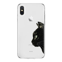 Load image into Gallery viewer, Lovely Cat Cover For iPhone XS Max XR X 5 SE 6S S 7 8 Plus Coque For Huawei P8 P9 P10 2017 P20 Mate 10 20 Lite Pro Honor 8X Case
