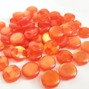HL 12MM 30/50/100pcs Lots Colors Cat Eye Resin Shirt Buttons Pearl  Garment Sewing Accessories DIY Crafts