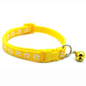 SUPREPET Pet Dog Cat Collar Adjustable Buckles With Bell Cat Collar Pet Supplies Accessories for Small Dog Chihuahua Bulldogs