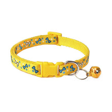 Load image into Gallery viewer, 1PC Polyester Puppy Necklace Collar with Bells Popular Dog Collars Lovely Pet Supplies Pets Collars Cute Cat Adjustable Hot Sale
