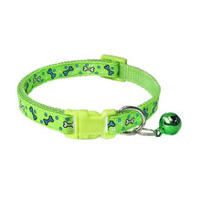 Load image into Gallery viewer, 1PC Polyester Puppy Necklace Collar with Bells Popular Dog Collars Lovely Pet Supplies Pets Collars Cute Cat Adjustable Hot Sale
