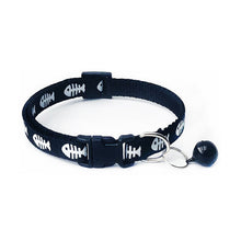 Load image into Gallery viewer, 1PC Polyester Puppy Necklace Collar with Bells Popular Dog Collars Lovely Pet Supplies Pets Collars Cute Cat Adjustable Hot Sale
