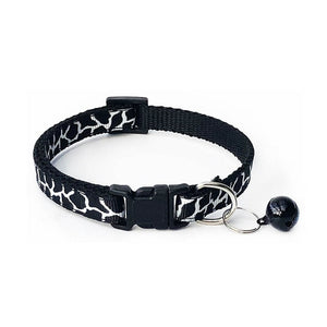 1PC Polyester Puppy Necklace Collar with Bells Popular Dog Collars Lovely Pet Supplies Pets Collars Cute Cat Adjustable Hot Sale