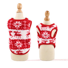 Load image into Gallery viewer, Christmas Dog-Cat-Clothes Soft Warm Pet Jumpsuit Winter Dog Clothing Chihuahua Dogs Pajamas for Small Puppy York Coat Hoodies 30
