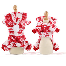 Load image into Gallery viewer, Christmas Dog-Cat-Clothes Soft Warm Pet Jumpsuit Winter Dog Clothing Chihuahua Dogs Pajamas for Small Puppy York Coat Hoodies 30
