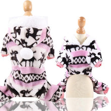 Load image into Gallery viewer, Christmas Dog-Cat-Clothes Soft Warm Pet Jumpsuit Winter Dog Clothing Chihuahua Dogs Pajamas for Small Puppy York Coat Hoodies 30
