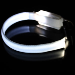 Creative Mini Safety Pet Dog Collar 18-28cm LED Nylon Collar Light-up Flashing Glow Pet Cat Dog Decor Supplies