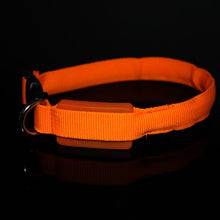 Load image into Gallery viewer, Creative Mini Safety Pet Dog Collar 18-28cm LED Nylon Collar Light-up Flashing Glow Pet Cat Dog Decor Supplies
