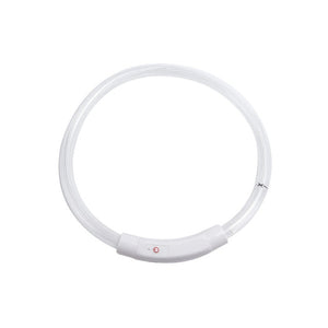Dog Safety LED Collar USB Charging LED Tube Flashing Night Collars Luminous Necklace Puppy Cats Dogs Dark Decoration Supplies