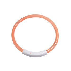 Dog Safety LED Collar USB Charging LED Tube Flashing Night Collars Luminous Necklace Puppy Cats Dogs Dark Decoration Supplies